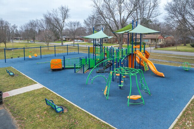 Your kids will never want to leave the playground at Taft Elementary School.