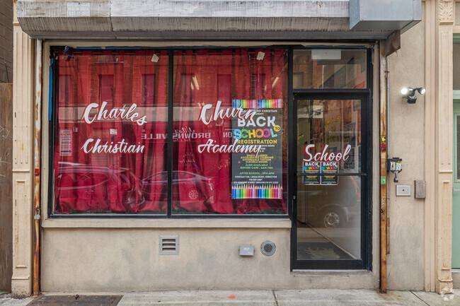 The student teacher of Charles Churn Christian Academy is 14:1.