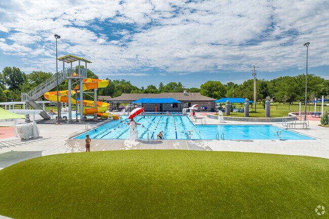 Cool off during the hot summer days at Havest Park's Swimming Pool in Westlink.