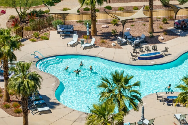 Palm Desert is home to several gated developments with community pools for residents.