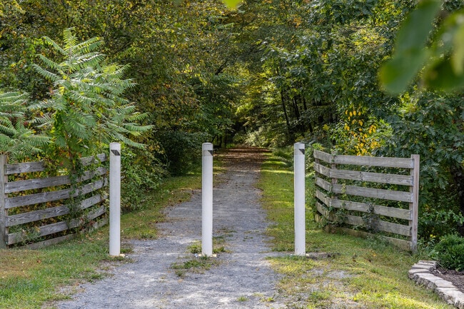Meet with friends and enjoy a nice walk at WV Northern Rail-Trail: Kingwood Trailhead Park.
