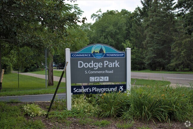 Dodge Park #5 is home to Scarlet's Playground in Commerce.