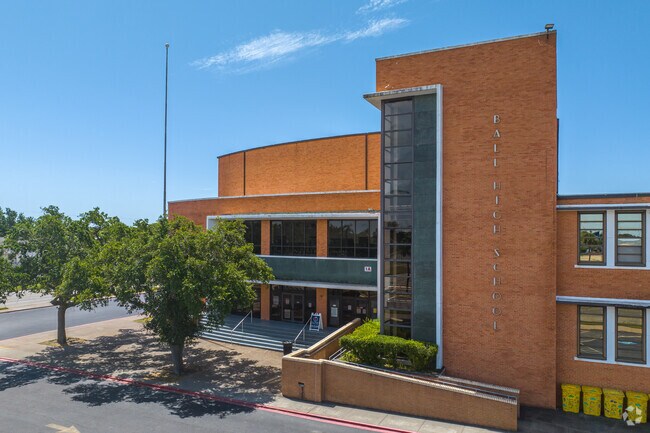 Ball High School accept students in the East End Historic District neighborhood.