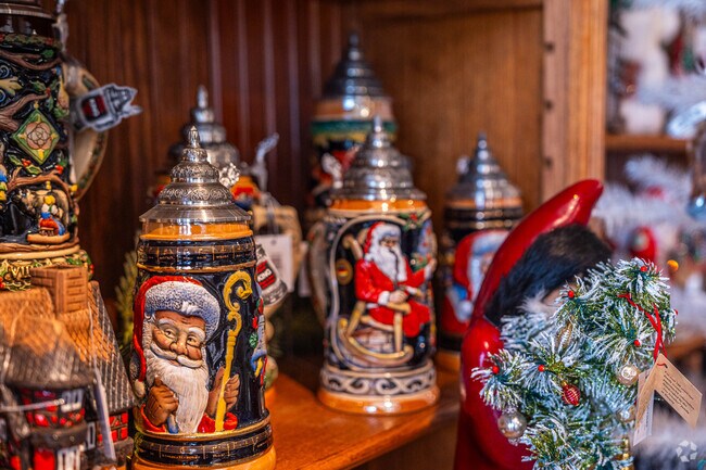 Vaillancourt Folk Art is a wonderful spot for hand made and festive gifts in East Douglas.