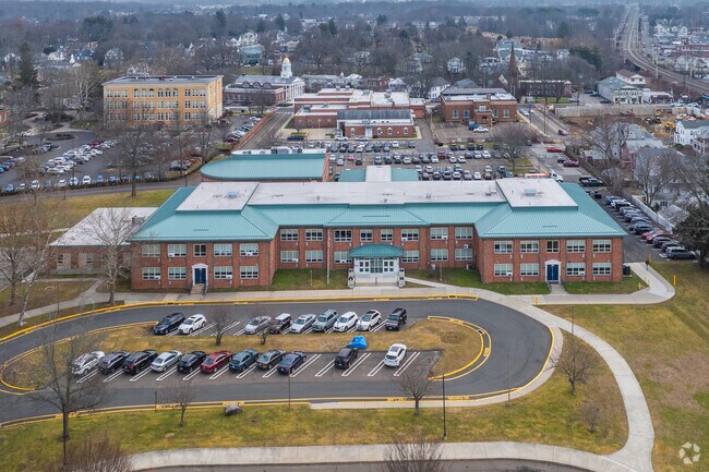 Study at the Harborside Middle School at 175 High St, Milford, CT 06460.