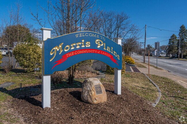 Welcome to Morris Plains, otherwise known as the community of caring.