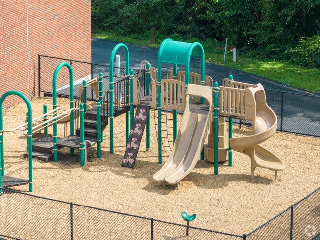 Playground for the children at the school to enjoy.