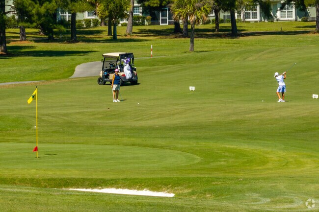 The Okatie Creek course was designed by PGA professional Mark McCumber.