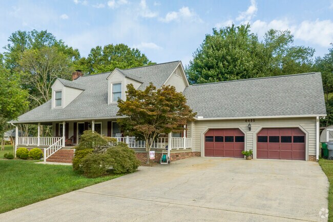 Gorgeous farm style homes with large porches and yards will catch the eye in Nevin Community.