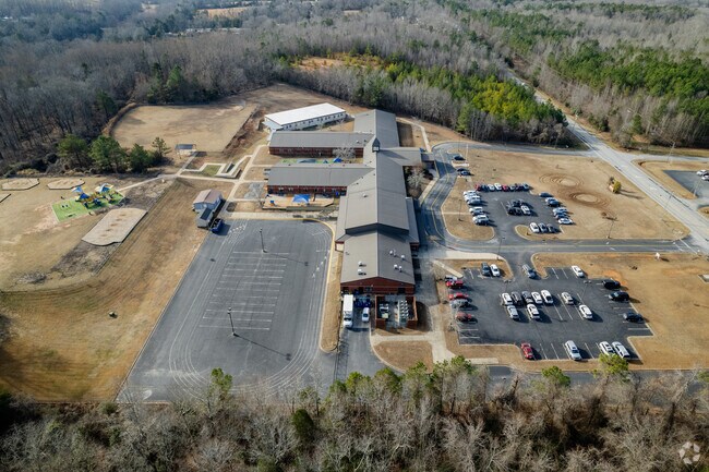Side view of Limestone-Central Elementary School