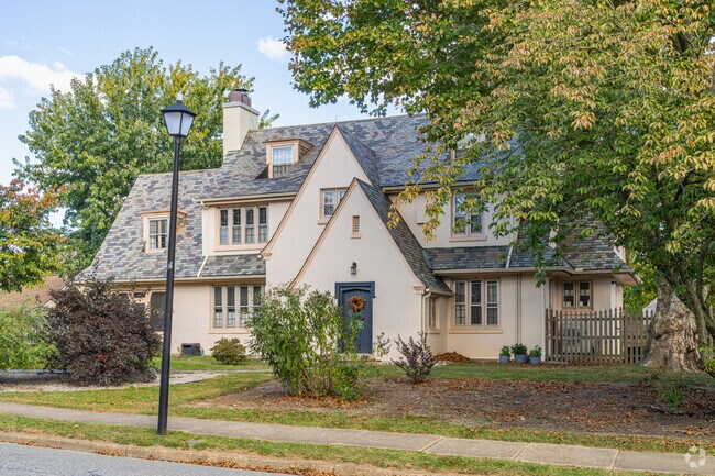 Tudor homes in Newark bring a lot of character to the area.
