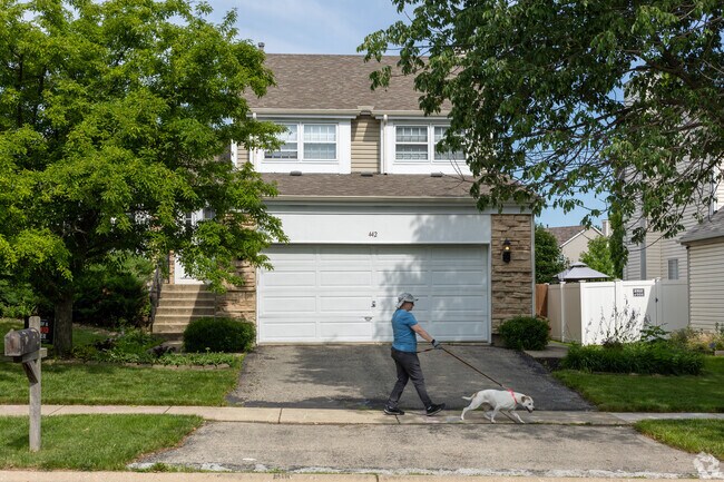 Balstrode Park is a great place to walk your dog in the neighborhood.