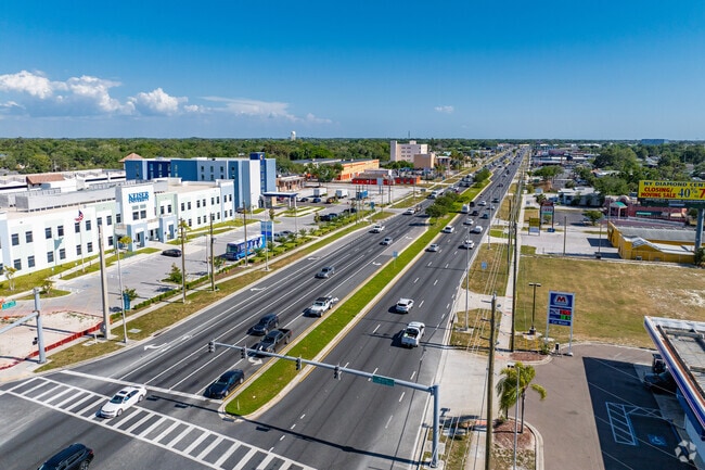 From Downtown New Port Richey residents have easy access through US HWY 19.