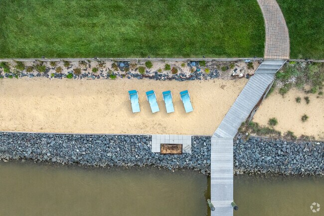 Enjoy having waterfront views when you live in the Long Bar Harbor neighborhood.