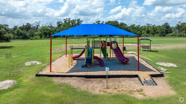 Students engage in active play during recess at Anson Jones Elementary School.