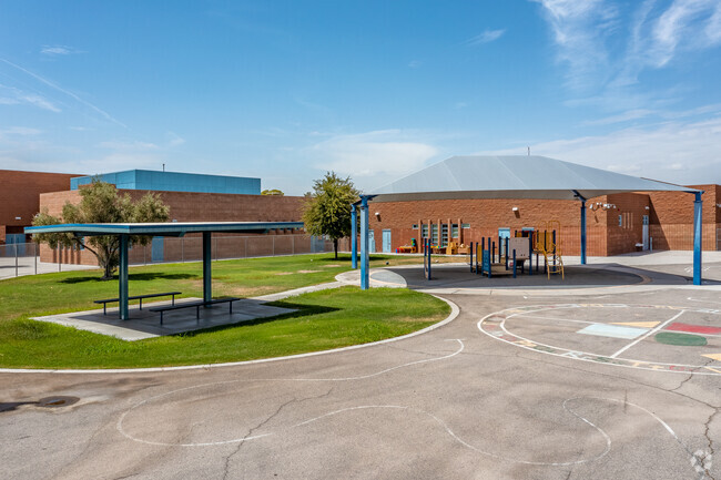 William K Moore Elementary playground.