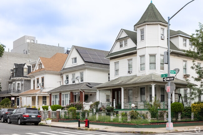 There is diverse architecture to discover with every step in East Flatbush's streets.