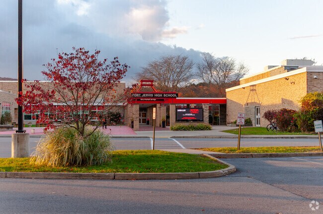 Students from Port Jervis finish their education at Port Jervis High School, rated A-minus by Niche.