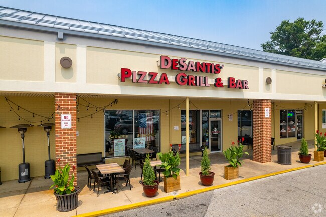 DeSantis Pizza Grill & Bar is a classic stop for Perry Hall locals to grab a drink and a slice.
