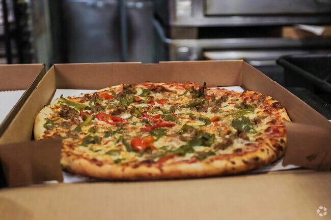 Try many creative and favorite pizzas hand-spun at Francesco’s in Hubbard, Ohio.