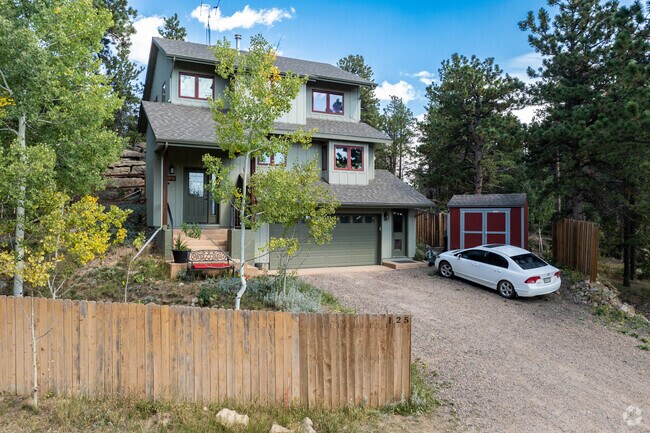 Contemporary multi-story homes are a common sight in Bar-K Ranch.