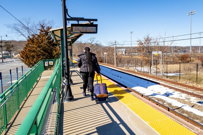 East Norwich residents can catch the train in nearby Oyster Bay and Pen Station.