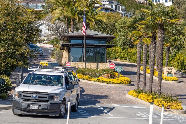 The luxurious Emerald Bay neighborhood offers residents privacy and exclusivity behind secured gates, providing top-tier safety.