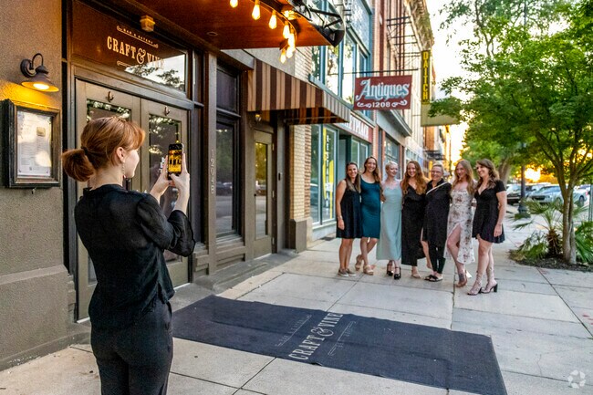 Downtown Augusta is a restaurant and entertainment district along the Savannah River.