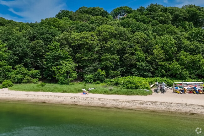 Port Jefferson Beach is just minutes away from Port Jefferson Station.