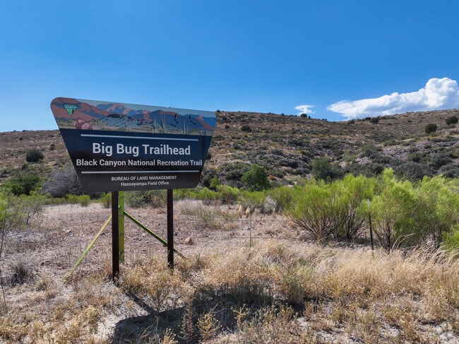 Big Bug Trailhead is part of Black Canyon Trail in Spring Valley.