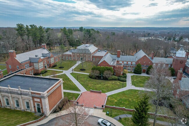 The Roxbury Latin School in Hyde Park is a prestigious all boys school housing grades 7 to 12.