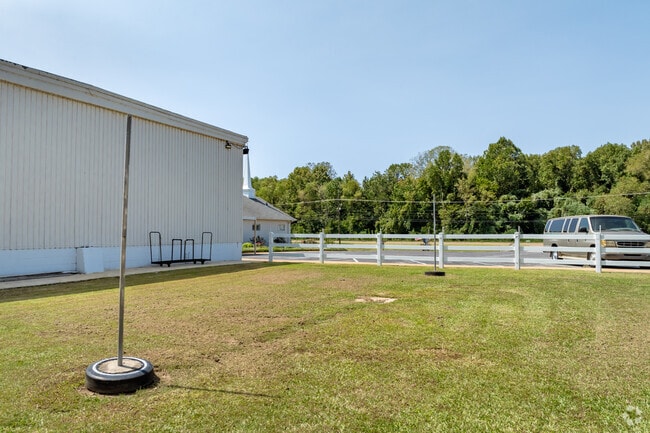 Students have plenty of options for outdoor activities at Calvary Baptist School in Coldwater.