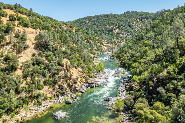 The beautiful Yuba River gorge is a hiker, and swimmers paradise just north of Penn Valley.