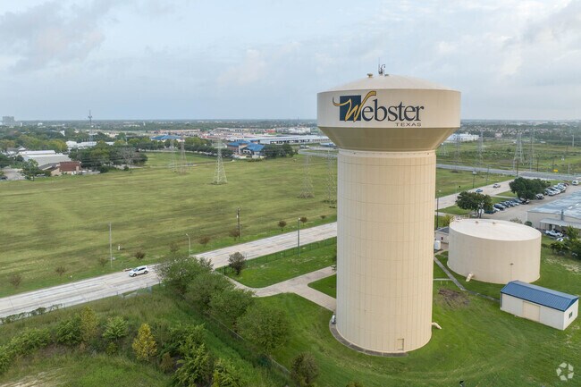 Webster, Texas is a suburban town with a population of over 12,000 people.