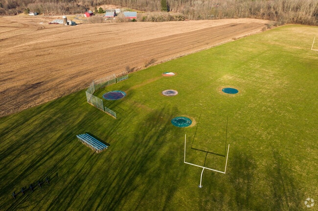 Wheeler Elementary in Onondaga has a football field.