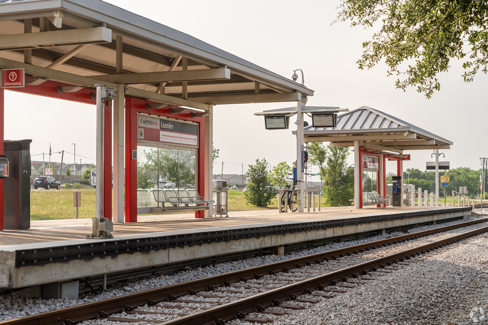 Locals can depend on the Leander Metro Rail to get into Downtown Austin.