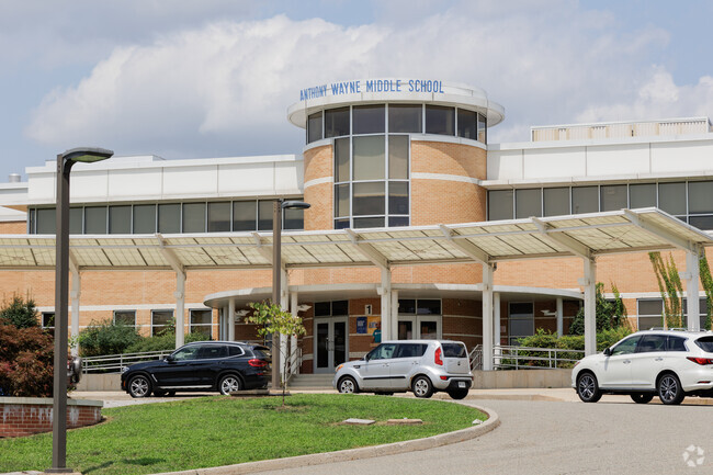 Anthony Wayne Middle School serves students in grades 6-8.