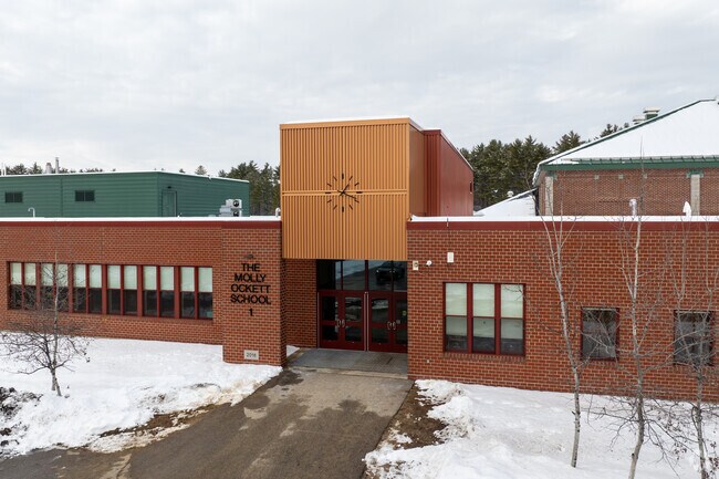 Molly Ockett School in Fryeburg, Maine, serves Pre-K through 8th grade students across seven towns in MSAD 72.