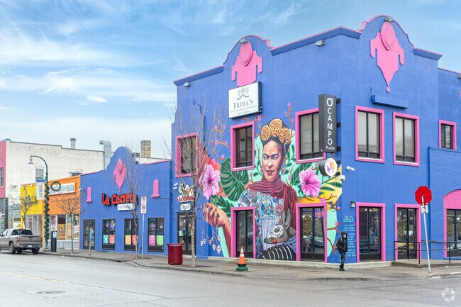 Lake street provides a variety of international and cultural shops.