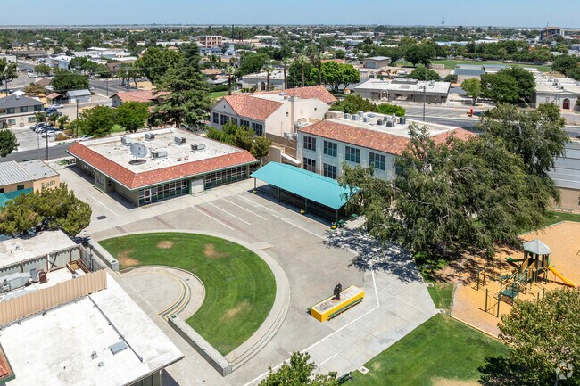 The classrooms at Westside Union Elementary School in Los Banos.
