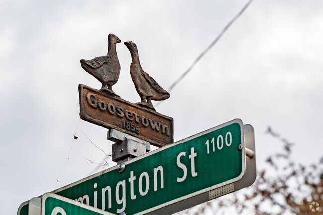 Goosetown has a long and storied history going back over 150 years.