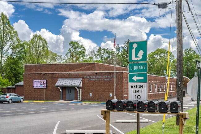 The Avella Area Public Library is located inside the Independence Township Community Center.