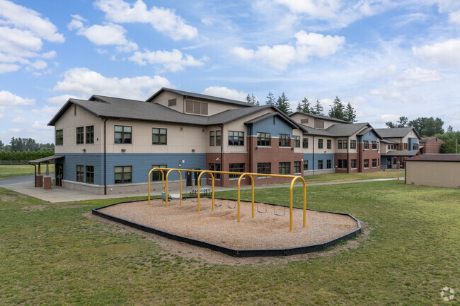 Irene Reither Elementary School swings