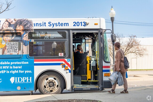 Residents of Lions Park can use the buses to get to the downtown transit hub.