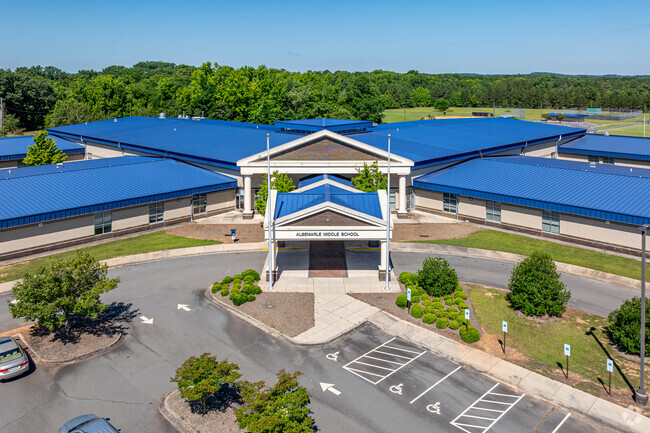Albemarle Middle School offers a great educational experience for middle schoolers.