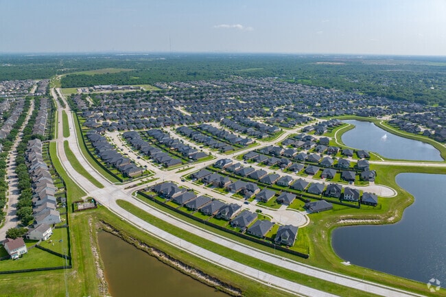 New developments are popping up all over Teal Run in Fresno, Texas.