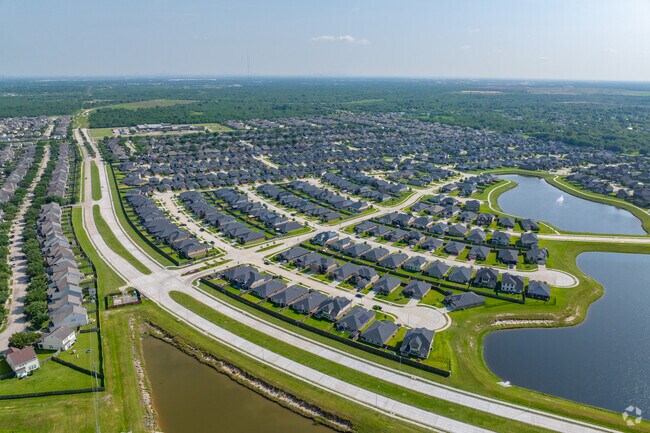 New developments are popping up all over Teal Run in Fresno, Texas.
