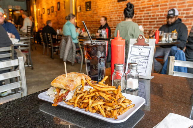 The Feve, one of Oberlin's highest rated restaurants, is known for its diverse menu and welcoming vibe.