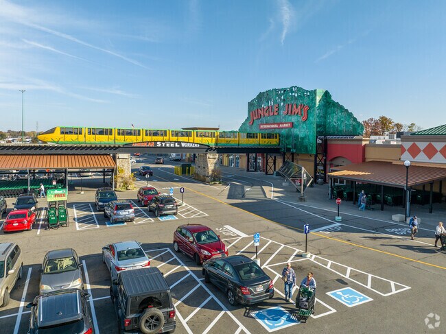 Jungle Jim’s is one of the most distinctive and entertaining grocery stores near Withamsville.