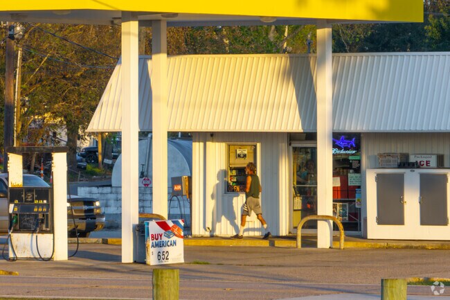 Montegut Mini Mart is a local go-to for snacks and essentials.